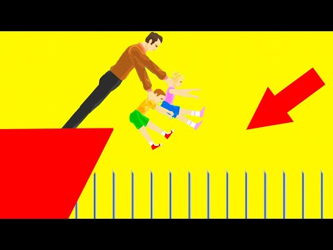 Видео: КАК ВЫЖИТЬ? БЕЗУМНЫЙ МУЖИК СКИНУЛ НА ОСТРЫЕ ШИПЫ! САМЫЙ УГАРНЫЙ УРОВЕНЬ В ХЭППИ ВИЛС (Happy Wheels)