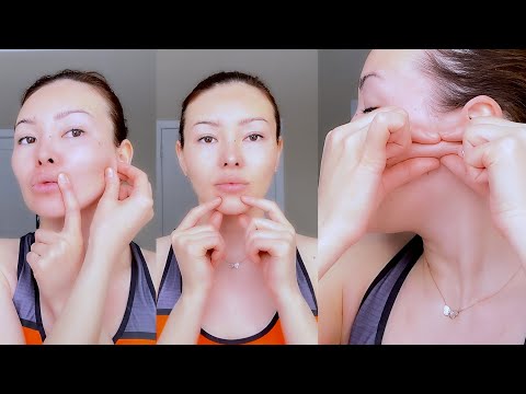 Видео: Самомассаж. Фасциальный массаж лица, шеи и декольте.  Без масла.