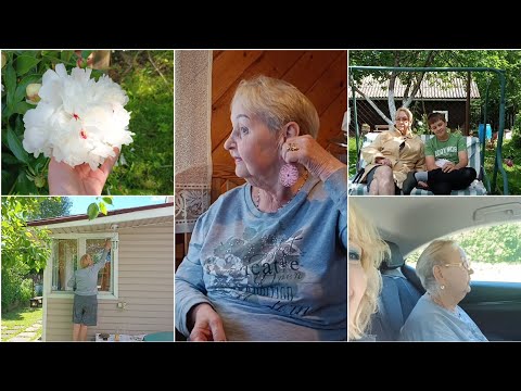 Видео: ДАЧНЫЙ ВЛОГ🏡мама забраковала мой макияж🤦‍♀️#семья #дача #выходные
