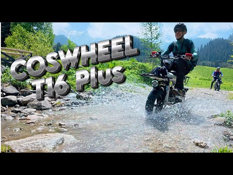 Видео: ⚡Взбираюсь повыше! Тест-обзор электробайка Coswheel T16 Plus