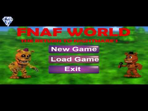 Видео: Fnaf World The Return To Nightmare's - Возвращение Кошмара