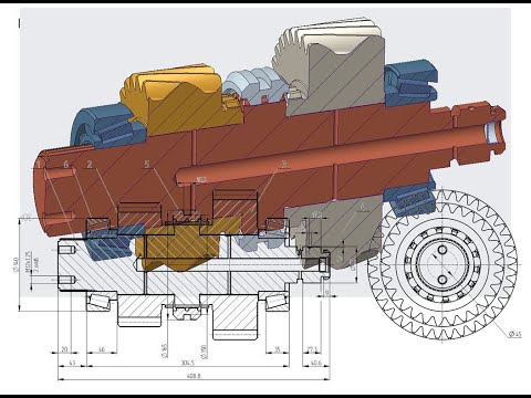 Видео: Решение проблемы отображение зубьев и шлицов на чертеже