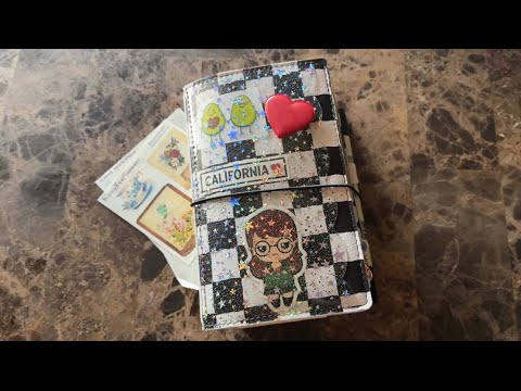 Видео: Планируйте вместе со мной | Распаковка | B6 Slim | Sterling Ink | Aura Estelle | #stalogy #paper ...