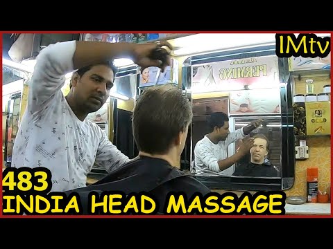 Видео: ИНДИЯ Стрижка и Массаж Саши. Это нужно испытать хотя бы раз