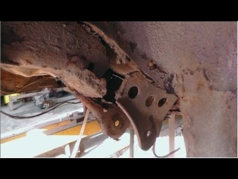 Видео: Восстановление и поварка лонжеронов, opel vectra A. Часть 2