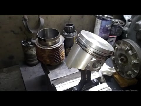 Видео: ЛУАЗ. Капиталка МеМЗ ч4. Шатуннопоршневая группа.