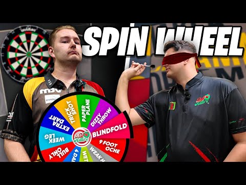 Видео: The Darts WHEEL OF CHAOS при участии Дмитрия Ван Ден Берга