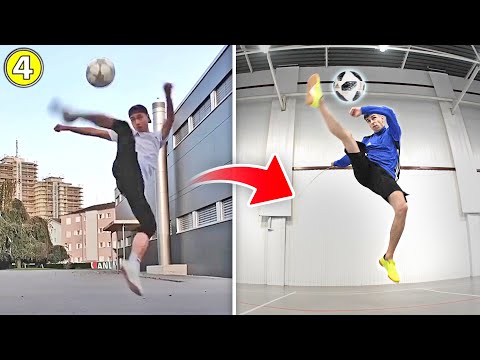 Видео: ПОВТОРЯЮ НЕВЕРОЯТНЫЕ ФУТБОЛЬНЫЕ ВАЙНЫ / ФИНТЫ, УДАРЫ, ТРЮКИ