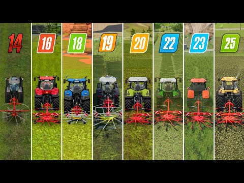 Видео: Fs14 против Fs16 против Fs18 против Fs19 против Fs20 против Fs22 против Fs23 против Fs25 | Исполь...