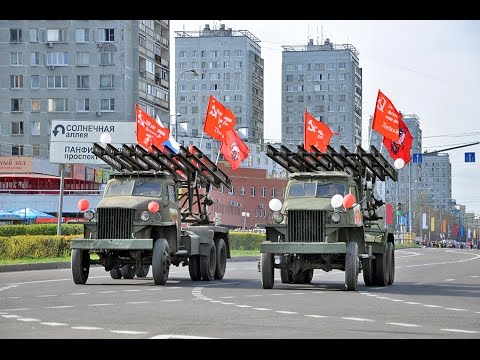 Видео: Парад в Зеленограде 9 мая 2015 года