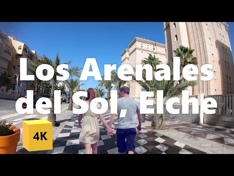 Видео: Прогулка по Лос-Ареналес дель Соль, пляж Эльче, ноябрь 2024 г.