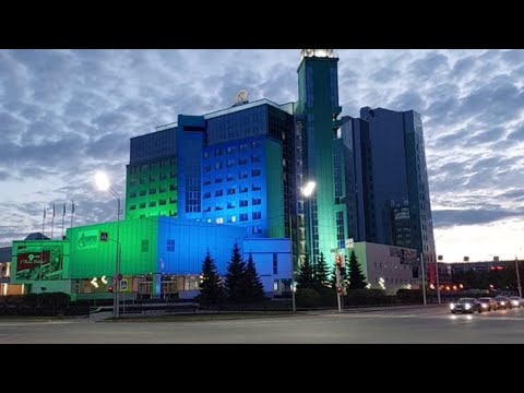 Видео: СУРГУТ КРАСОТА НОЧНОГО ГОРОДА