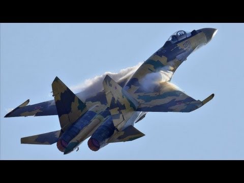 Видео: Высший пилотаж Су-35C / Su-35S ( Flanker-E)