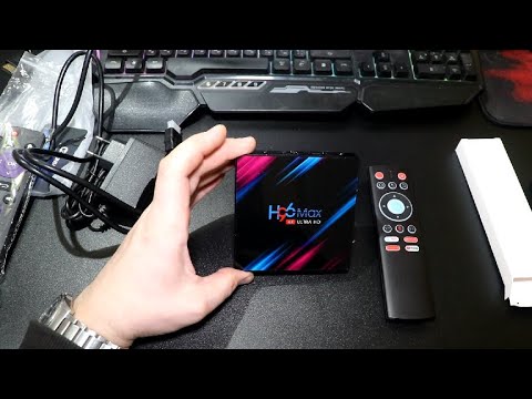 Видео: H96 MAX 4K Ultra HD. ТВ-приставка Android ТВ. Смарт ТВ-приставка 2020 H96 MAX. Обзор и тест.