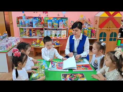 Видео: "Балаларға базарлық" - кітап көрмесі.