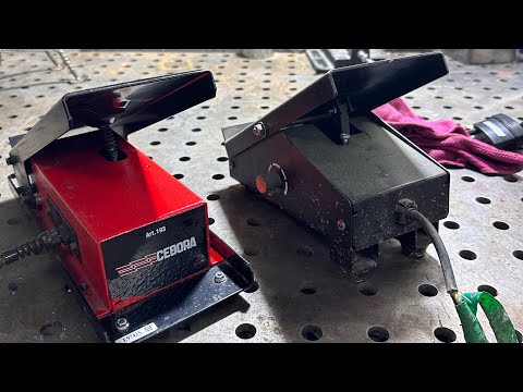 Видео: tig педаль Италия против Китая