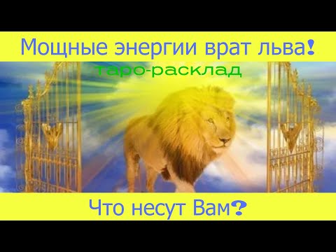 Видео: Мощные энергии!🦁⚡✨ Врата льва 2024. Что принесет этот период? О чем Вам следует знать?💖