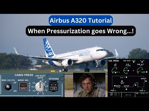 Видео: Учебное пособие по Airbus A320 | Наддув | Ошибка CPC 1+2 | Быстрая декомпрессия
