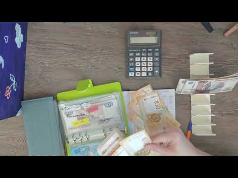 Видео: #6 Распределение денег по методу конвертов 31800| марафон 100 дней без покупок 