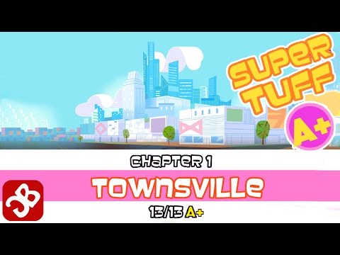Видео: Flipped Out - The Powerpuff Game - Глава 1 SUPER TUFF A+ Gameplay