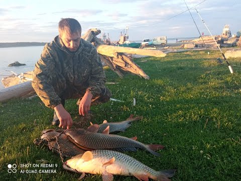 Видео: Рыбалка на Оби Новосибирская область