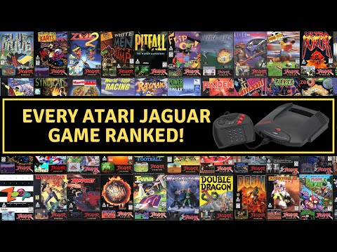 Видео: Все игры для ATARI JAGUAR: рейтинг от худшего к лучшему по версии критиков