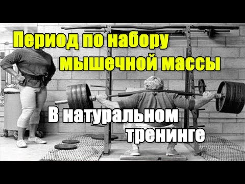 Видео: ЦИКЛ ПО НАБОРУ МЫШЕЧНОЙ МАССЫ в натуральном тренинге.