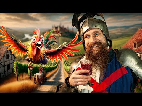 Видео: ИРП БУРГУНДСКОГО РЫЦАРЯ! Настоящий Средневековый Пир!