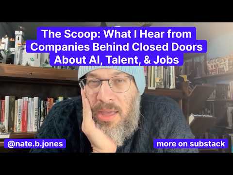 Видео: Сенсация: что я слышу от компаний за закрытыми дверями об ИИ, талантах и ​​рабочих местах