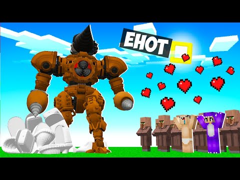 Видео: Я СТАЛ ДРЕЛЬ МЕНОМ ТИТАНОМ ПОМОЩНИКОМ В МАЙНКРАФТ! ЕНОТИК MINECRAFT