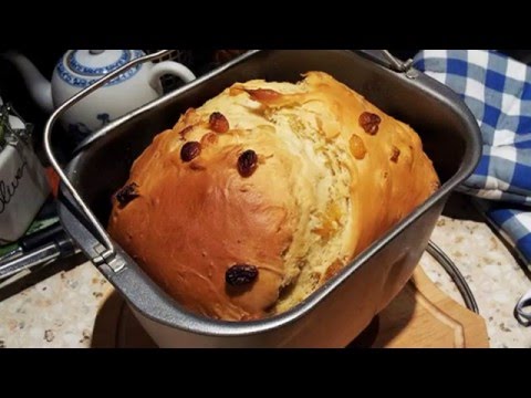 Видео: пасхальный кулич в хлебопечке рецепт
