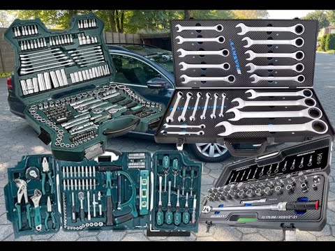 Видео: Купил для  машины большой набор инструментов  Brüder Mannesmann M98430 и набор ключей HASKYY.