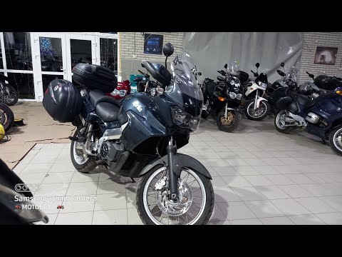 Видео: APRILIA ETV 1000 Caponord ABS инжектор 3 кофра. Мотобаза
