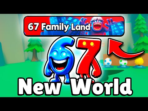 Видео: *НОВЫЙ МИР* 67 Family Land в Brainrot Evolution! (Roblox)