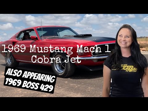Видео: Тест-драйв Ford Mustang Mach 1 428 Cobra Jet 1969 года против Boss 429 Musclecar