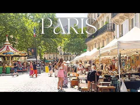 Видео: 🇫🇷Охота за антиквариатом в Монмартре & гурман-прогулка | Идеальный финал с летним парфе!