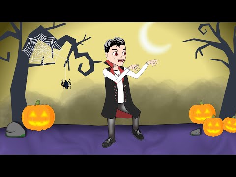 Видео: Руханка танець "Halloween Dance" with Dracula