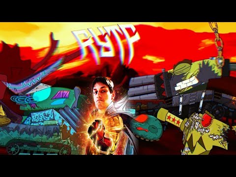 Видео: Адское приключение / RYTP - реакция на Kersh (Ремейк 3) - Керш Gerand геранд ритп мультики про танки