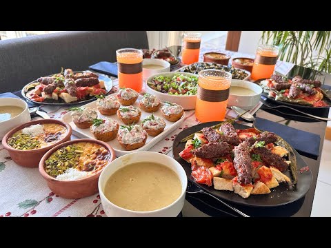 Видео: Приготовления к обеденному столу | Подготовка гостей