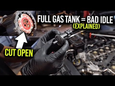 Видео: Устранение проблемы с холостым ходом на моем E92 M3 (клапан вентиляции топливного бака)