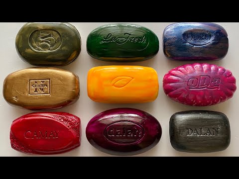 Видео: Cutting dry lacquered soap | ASMR  SOAP | Резка лакированного мыла | ASMR SOAP |