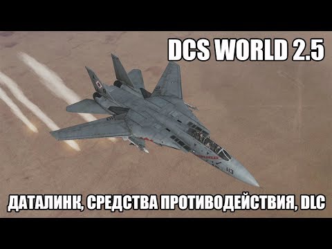 Видео: DCS World 2.5 | F-14B | Даталинк, средства противодействия и система DLC