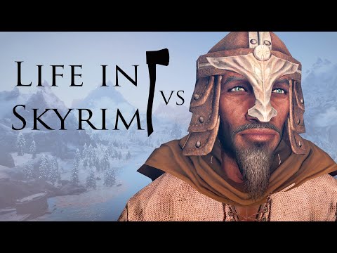 Видео: SKYRIM - СУРОВОЕ ВЫЖИВАНИЕ ВИТАЛИЯ 2 🌳