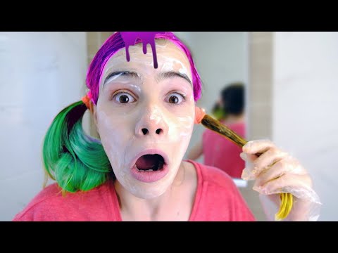 Видео: Крашу волосы без инструкции (пока родителей нет дома)