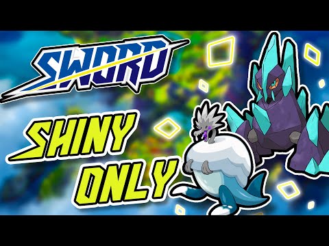 Видео: Pokemon Sword, но я могу использовать только Shinies.