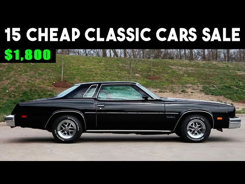 Видео: 15 классических автомобилей, которые до сих пор приковывают взгляды! Продаётся дёшево