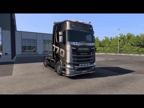 Видео: Euro Truck Simulator 2. Scania Super 770. Пополнение гаража