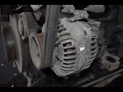 Видео: Замена подшипников генератора DAF 105