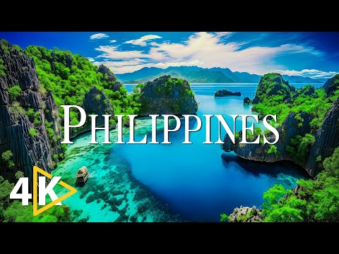 Видео: FLYING OVER PHILIPPINES (4K UHD) — успокаивающая музыка и красивое видео о природе