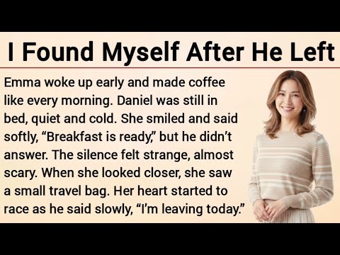 Видео: Я нашла себя после его ухода | Изучение английского языка через историю. Уровень 3 | Оцененный ур...